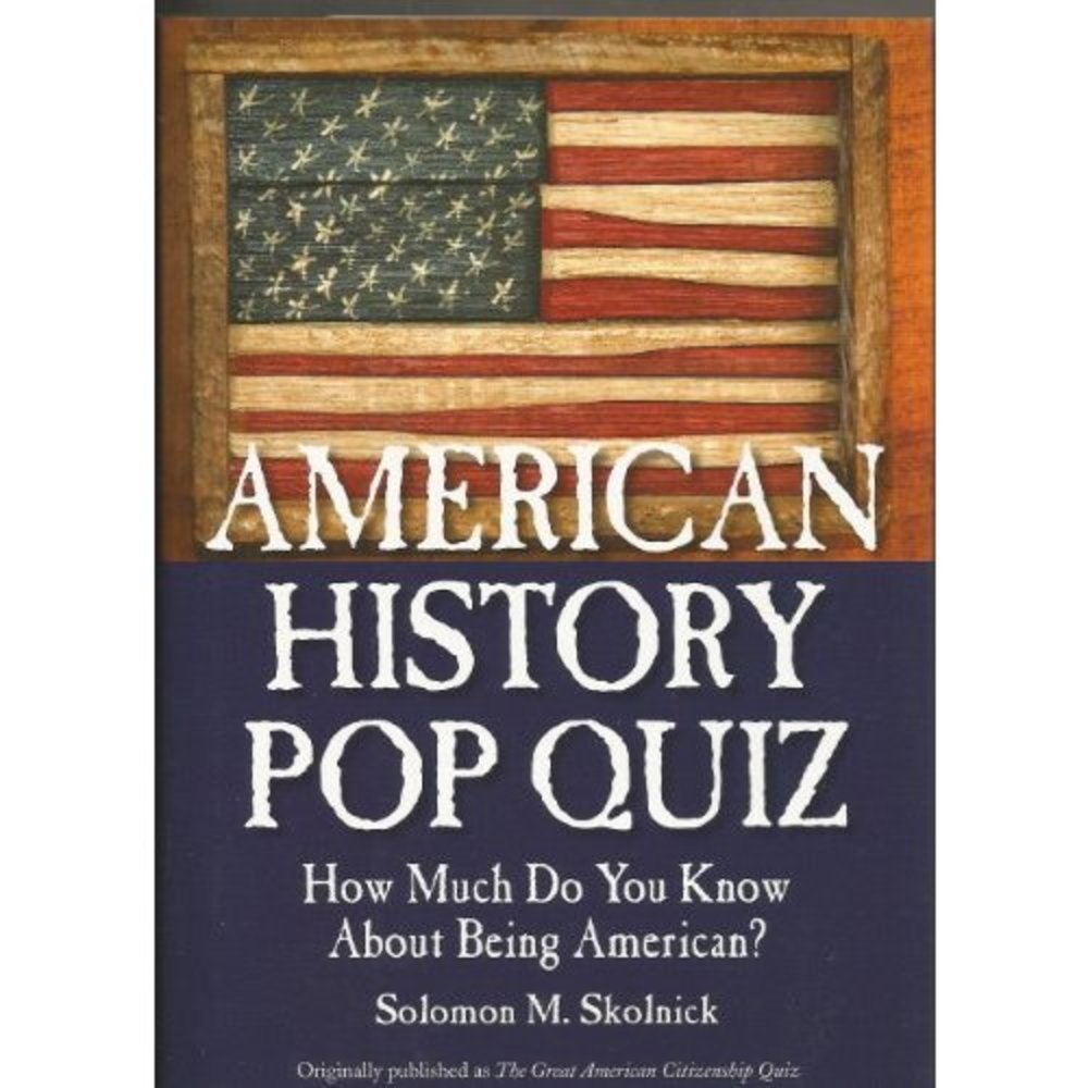 American History Pop Quiz (Hardcover)